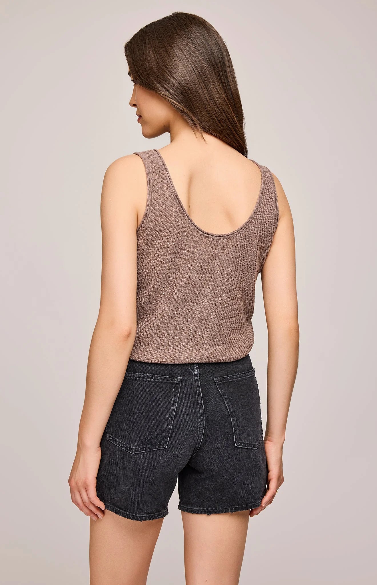 Villa Knit Tank-DRIFTWOOD