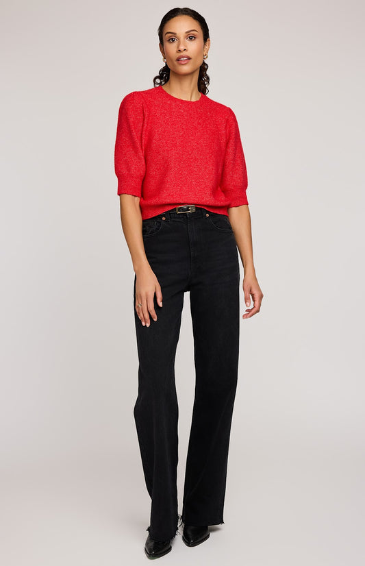 The Marisol Sweater- Red
