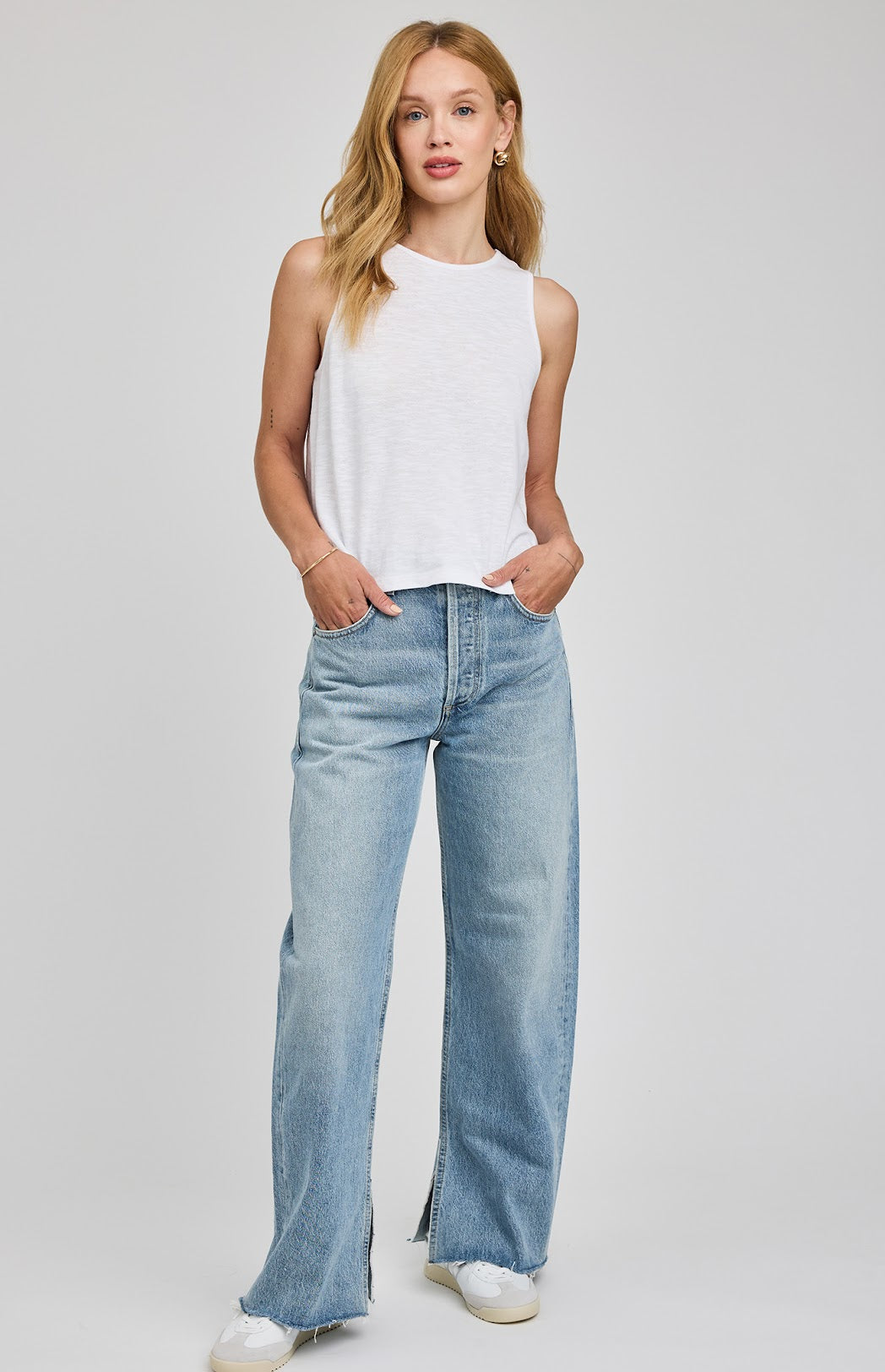 The Lumi Tank- WHITE