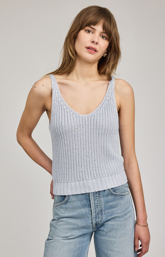 Lizzie Tank- CHAMBRAY