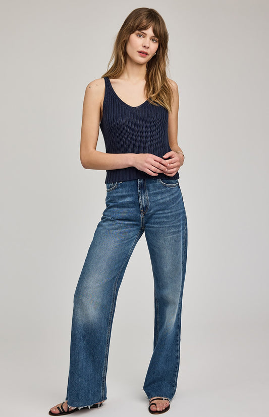 Lizzie Tank- NAVY