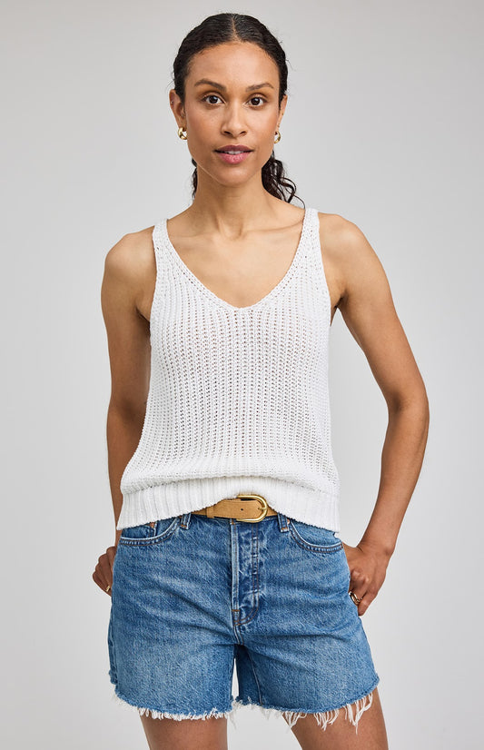 Lizzie Tank- WHITE