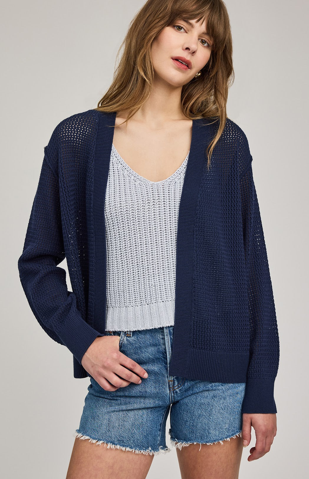 Drew Cardigan- NAVY