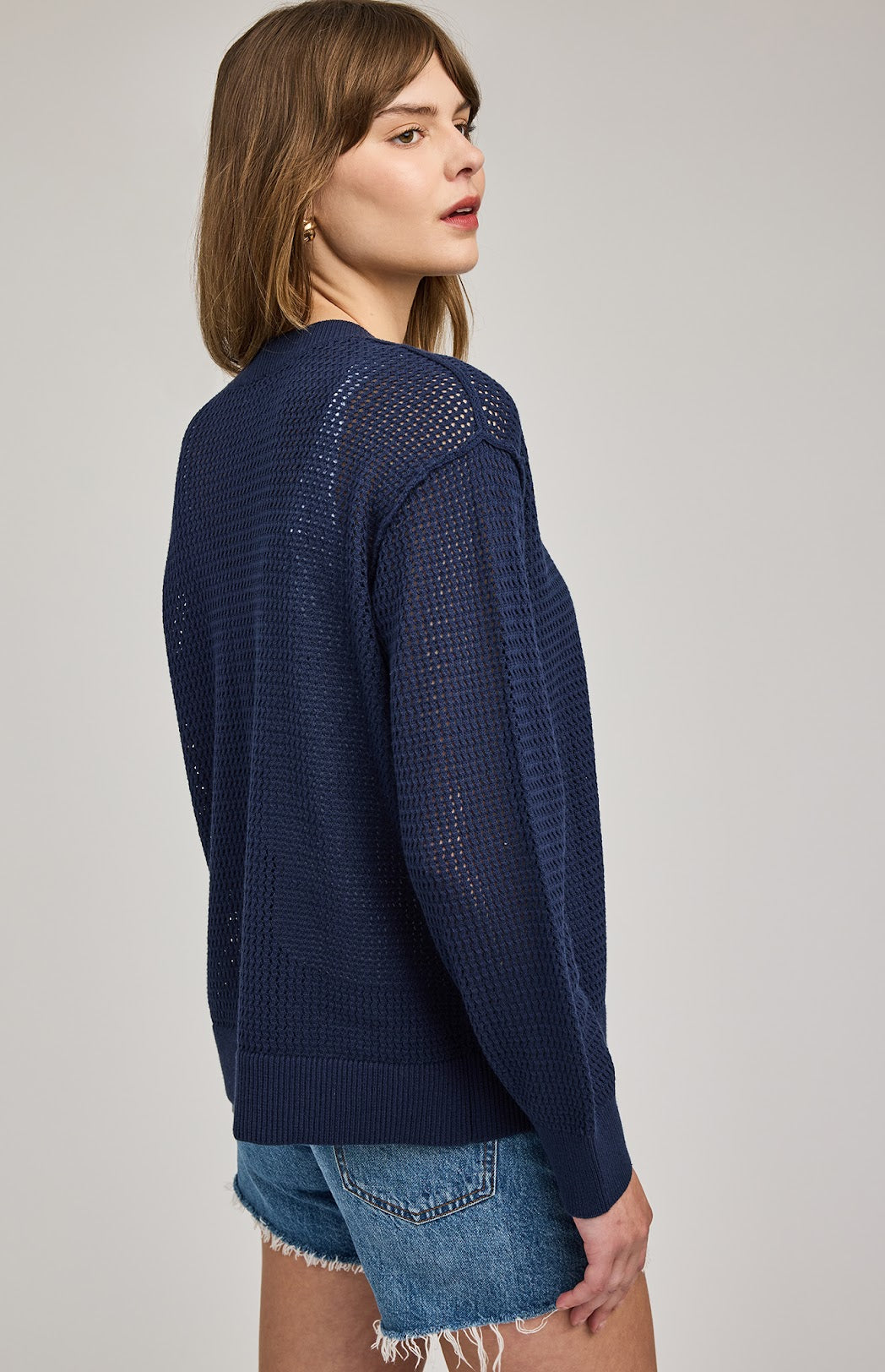 Drew Cardigan- NAVY