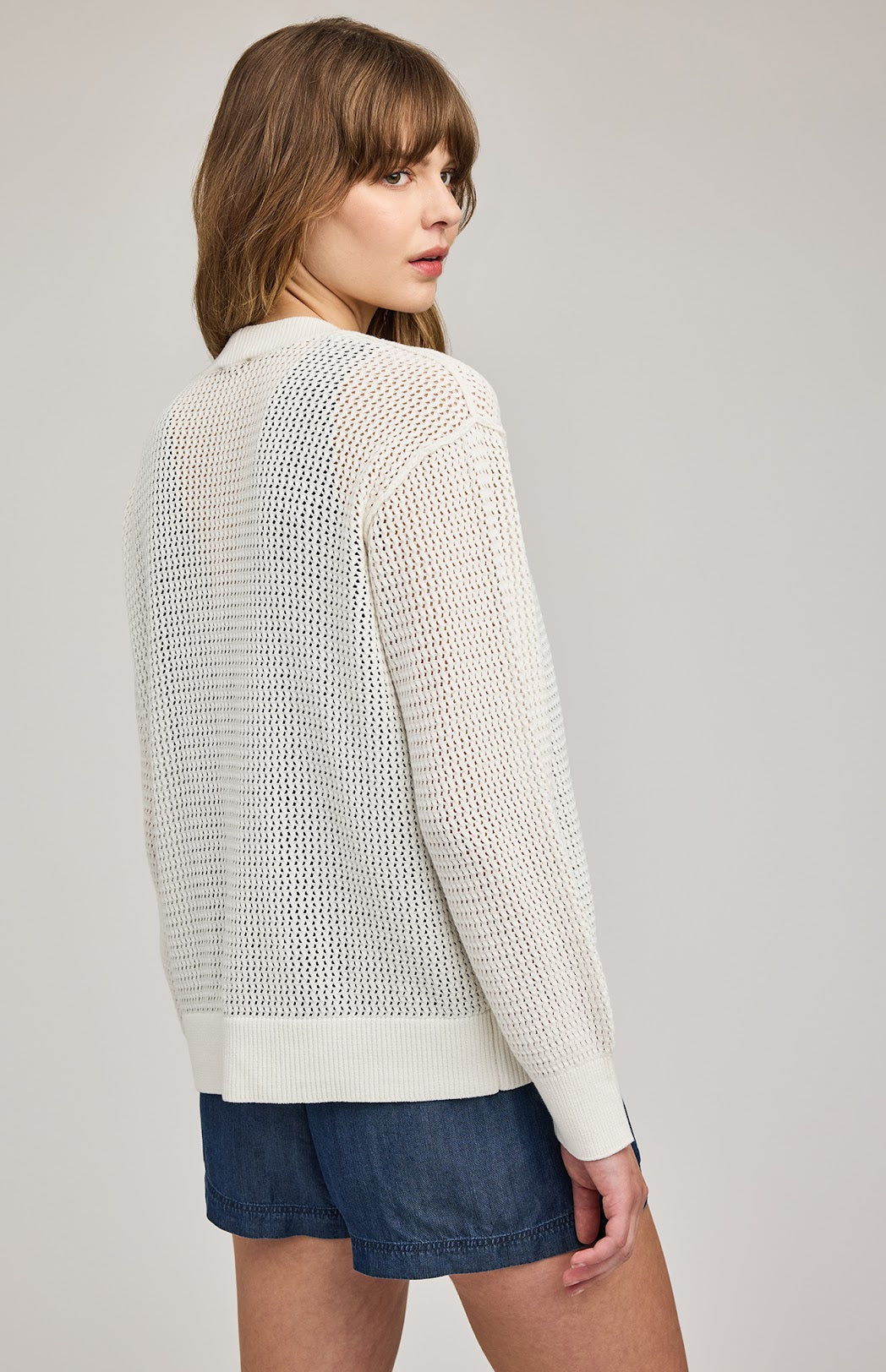 Drew Cardigan- WHITE