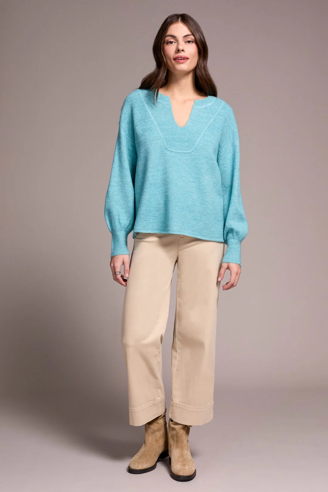 Misty Blue Sweater