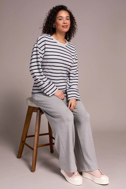Sapphire Stripe Top