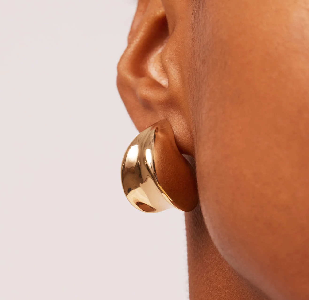 Nouveaux Puff Earring-GOLD