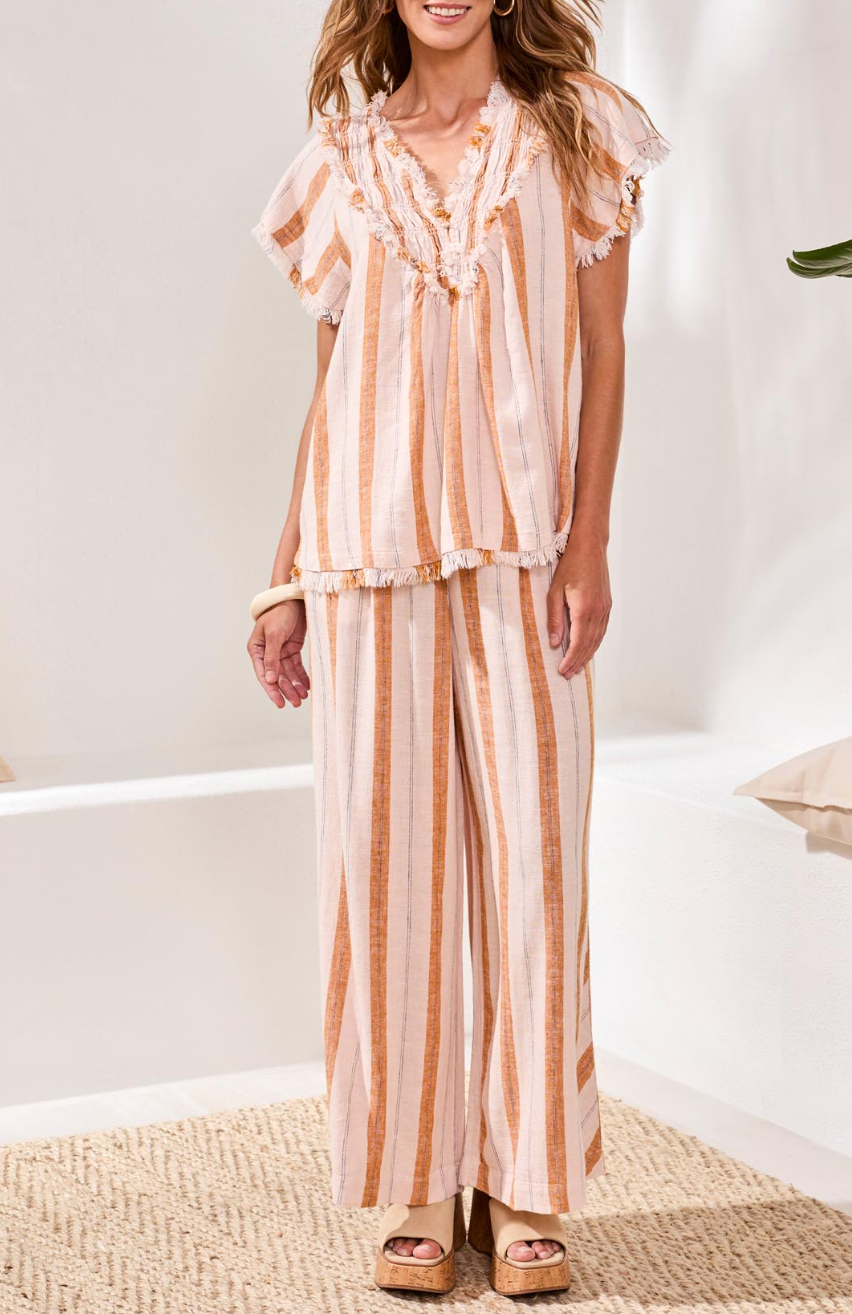 Agnes Raw Edge Blouse