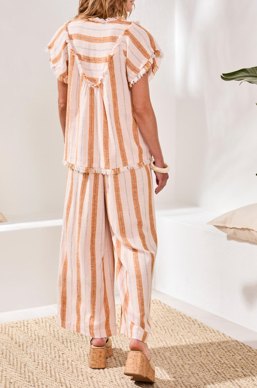 Agnes Raw Edge Blouse