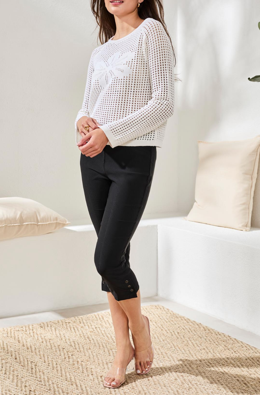 Nilsa Floral Sweater