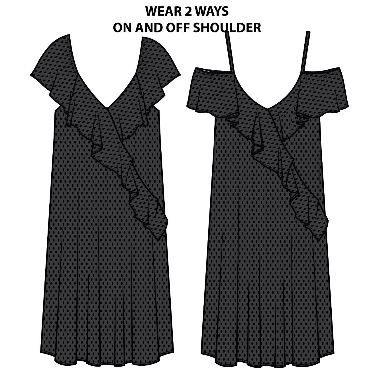 Banks Wear 2 Ways Dress