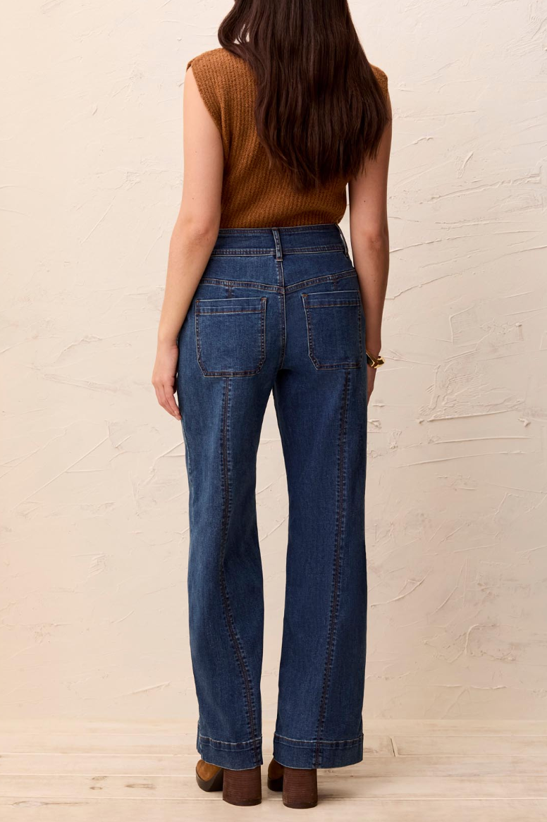 Kayla Front Seam Trouser Jean