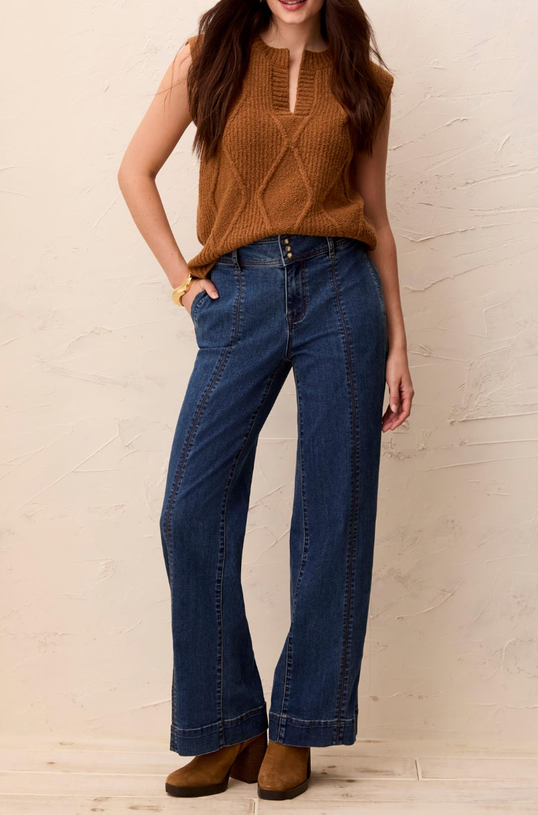 Kayla Front Seam Trouser Jean