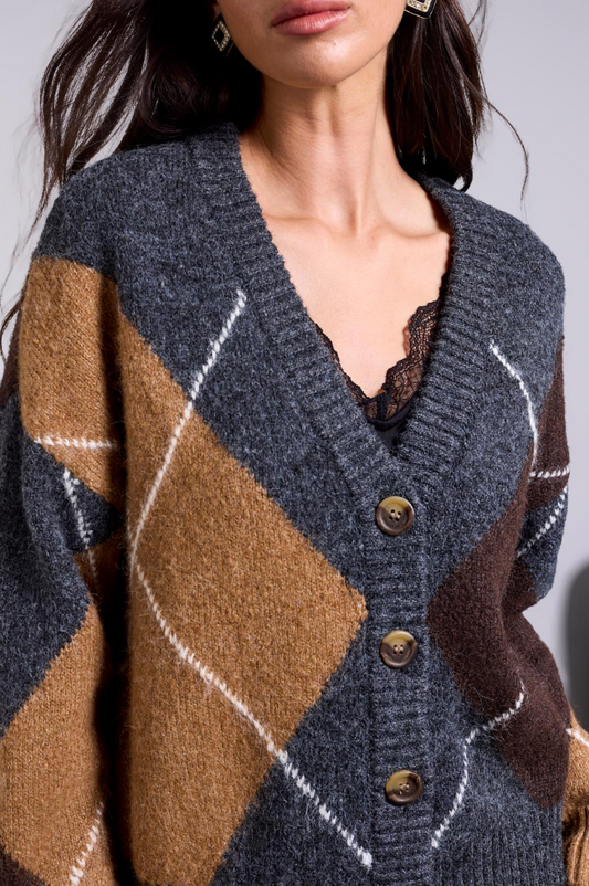 Taylor Argyle Sweater