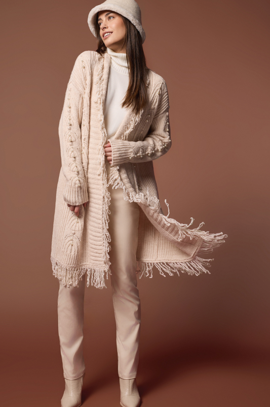 Luna Fringe Cardigan