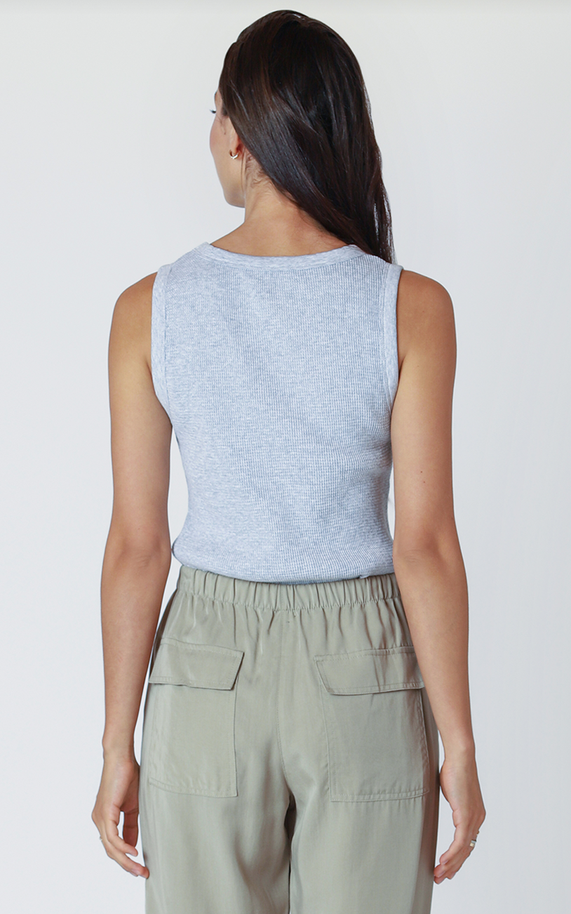 Masha Tank-HEATHER GREY