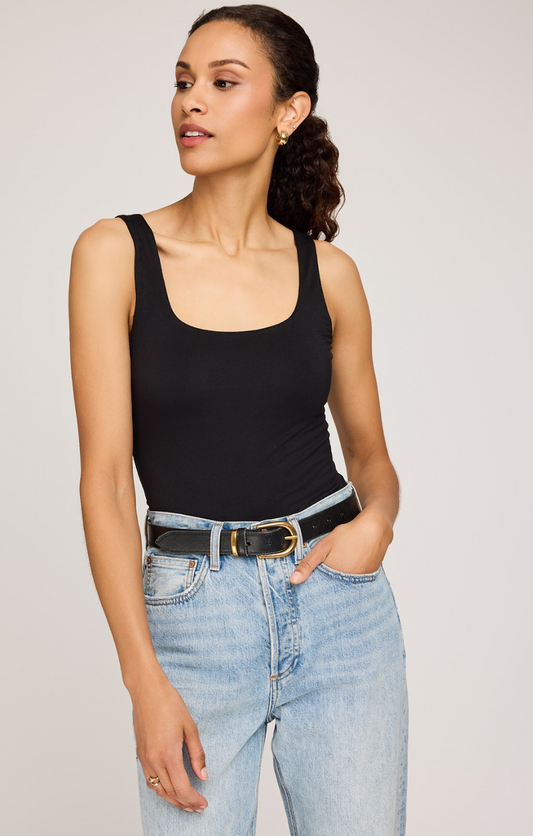 Blanche Tank- BLACK