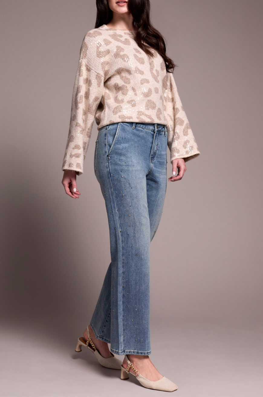 Kit Sparkle Jean- DENIM