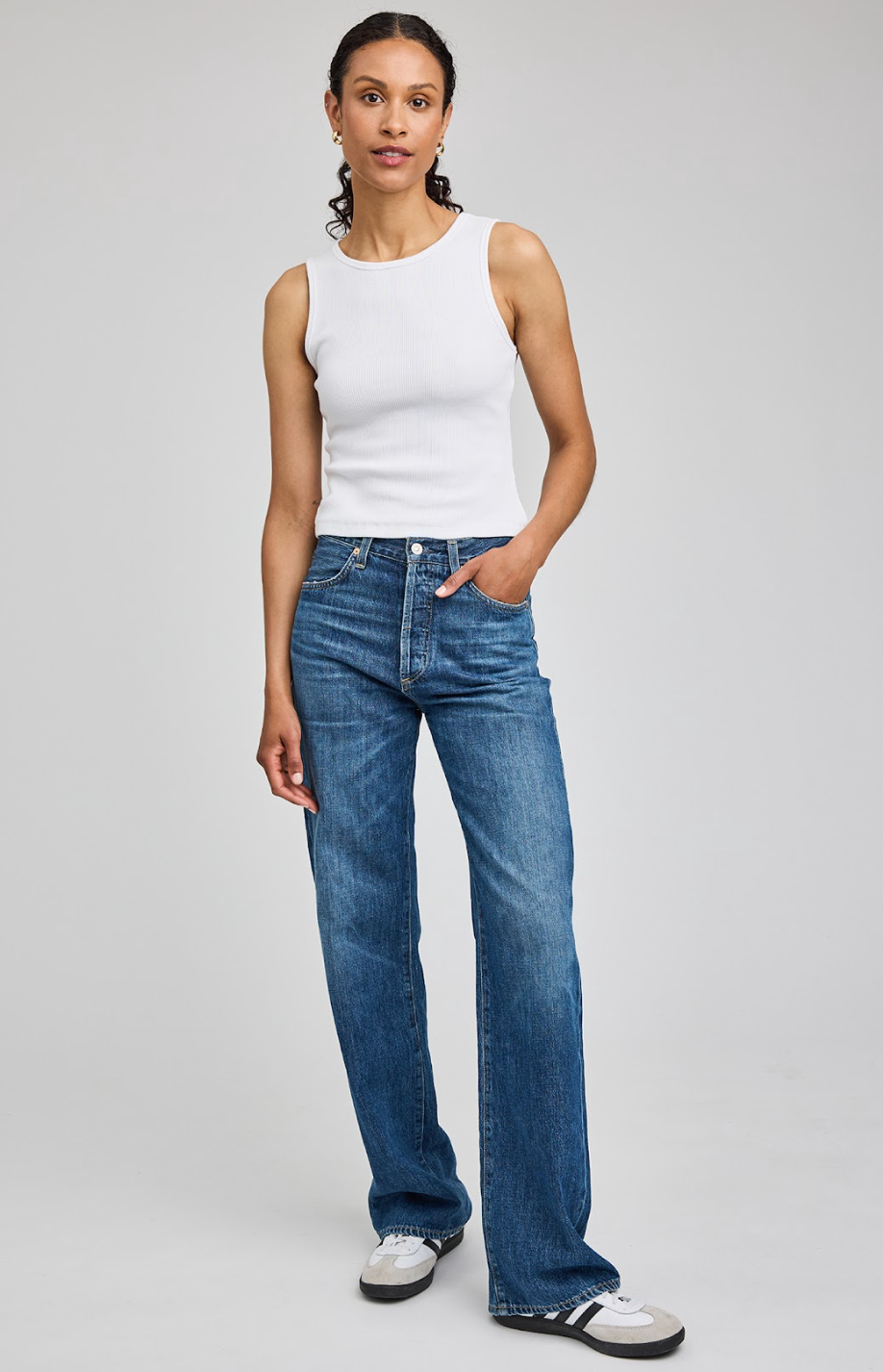 The Daria Tank- WHITE