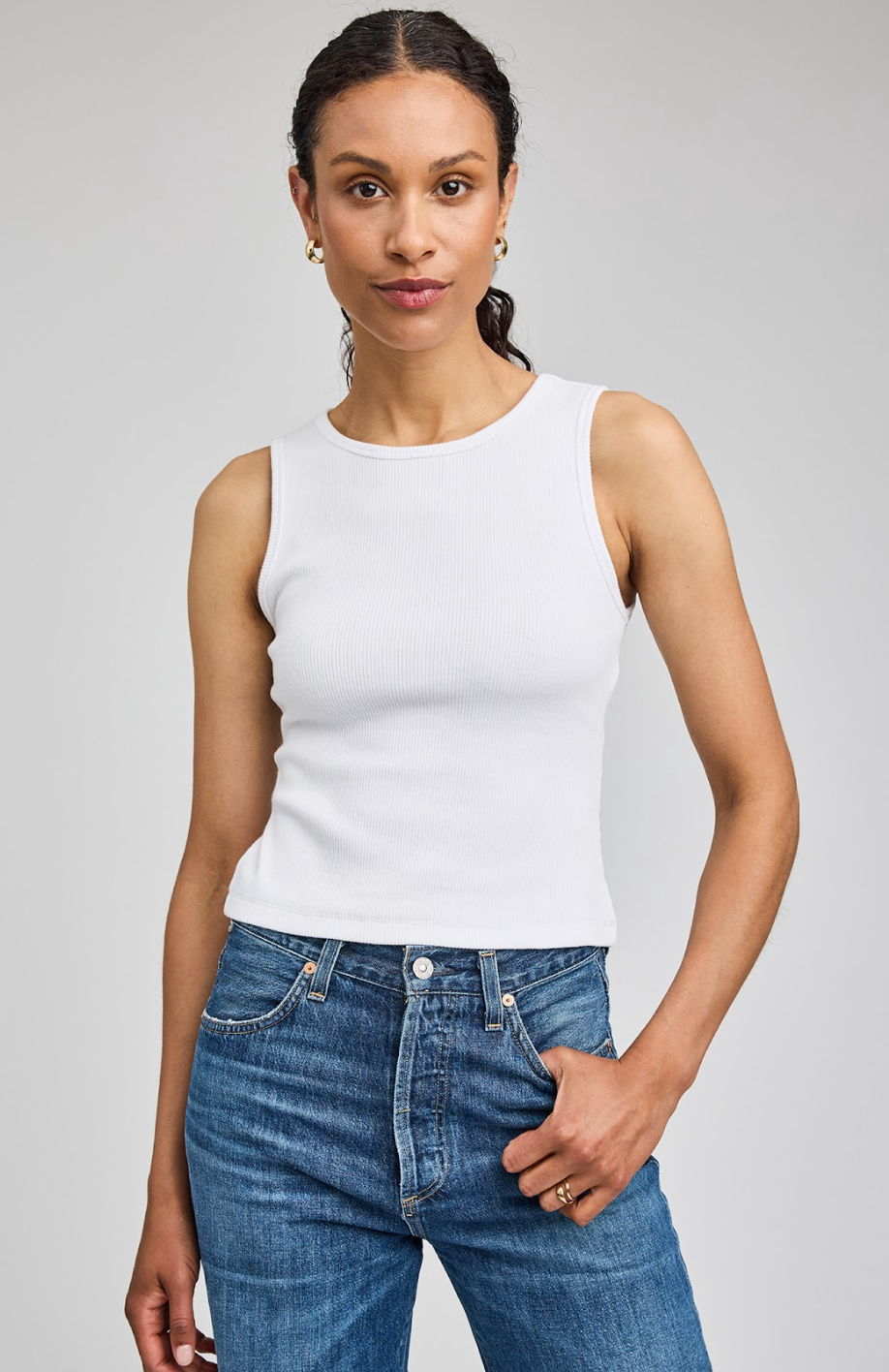 The Daria Tank- WHITE