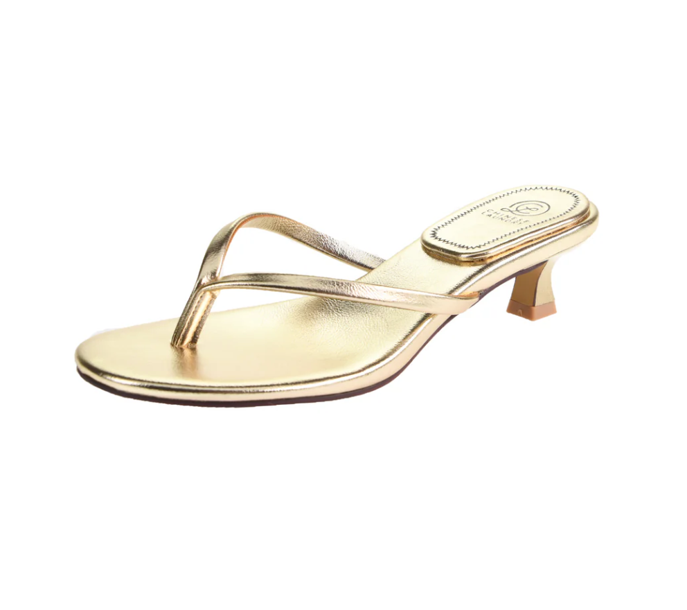 The Brissa Sandal- GOLD