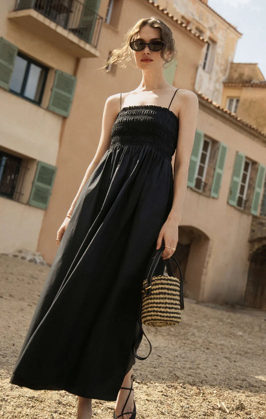 Corneila Poplin Maxi Dress