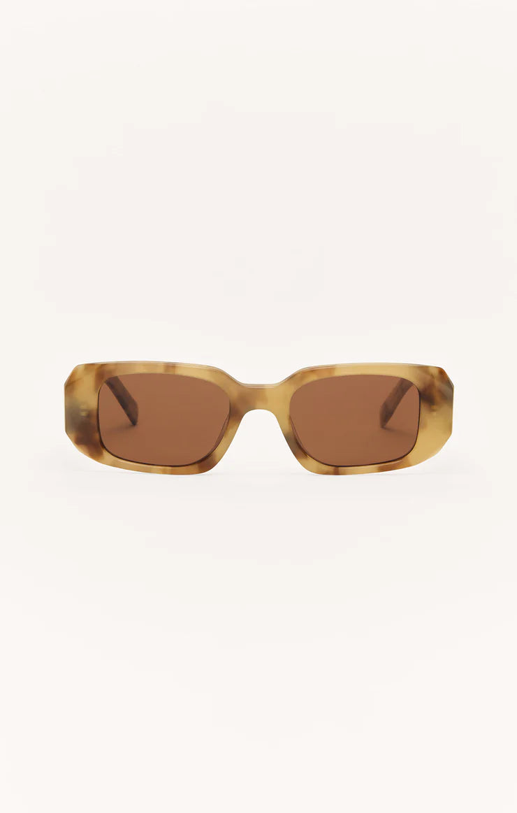 Off Duty Sunglasses- BLONDE TORTISE