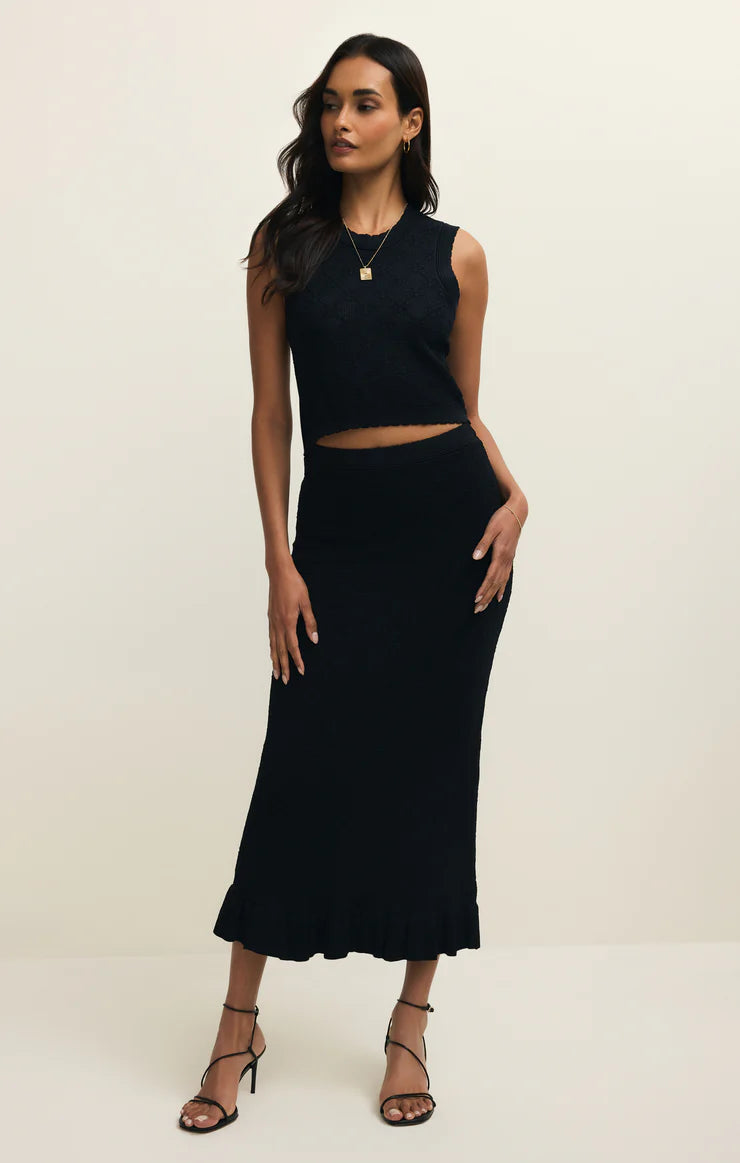 Ramona Ruffle Hem Skirt