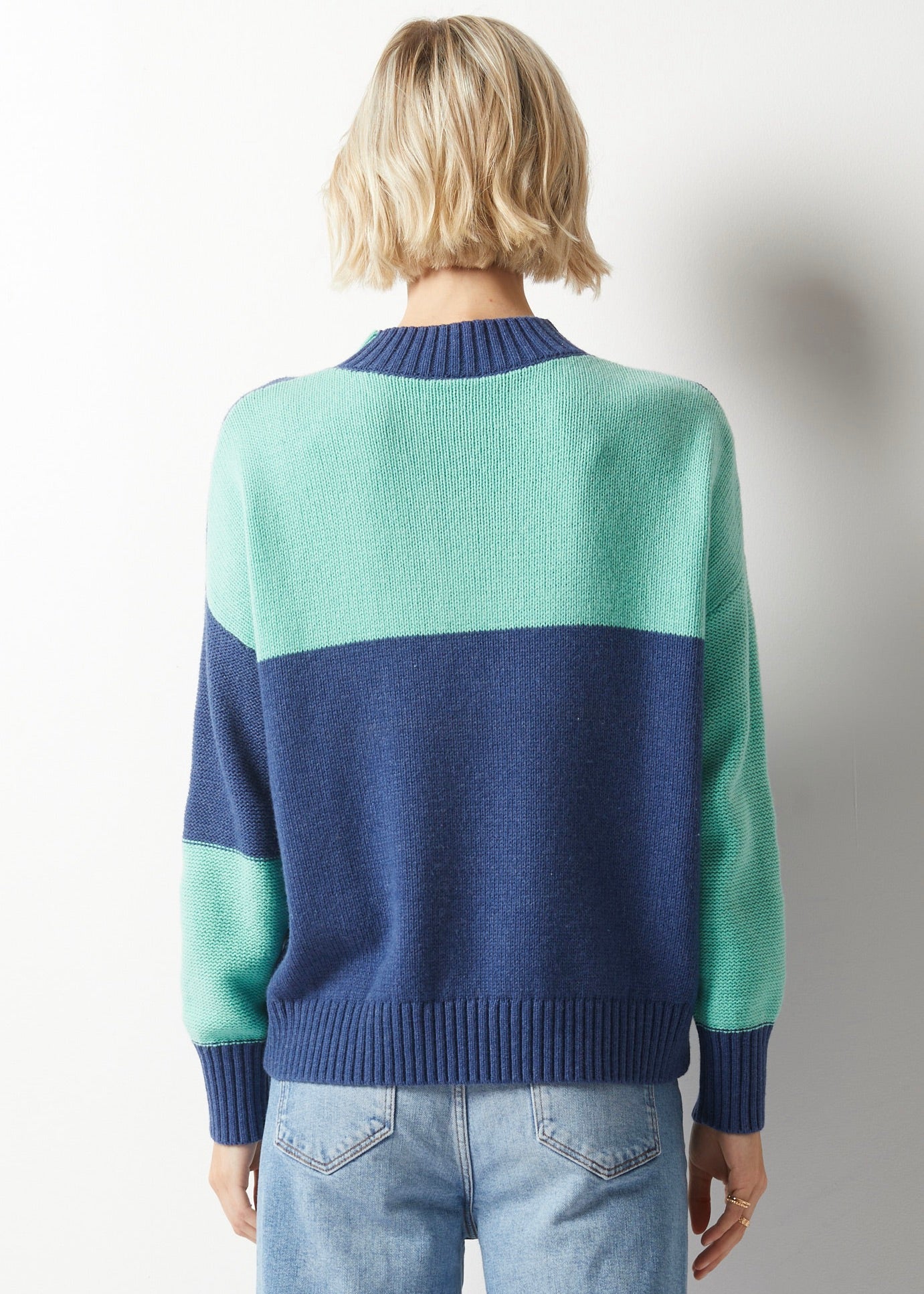 Denim Tone Sweater