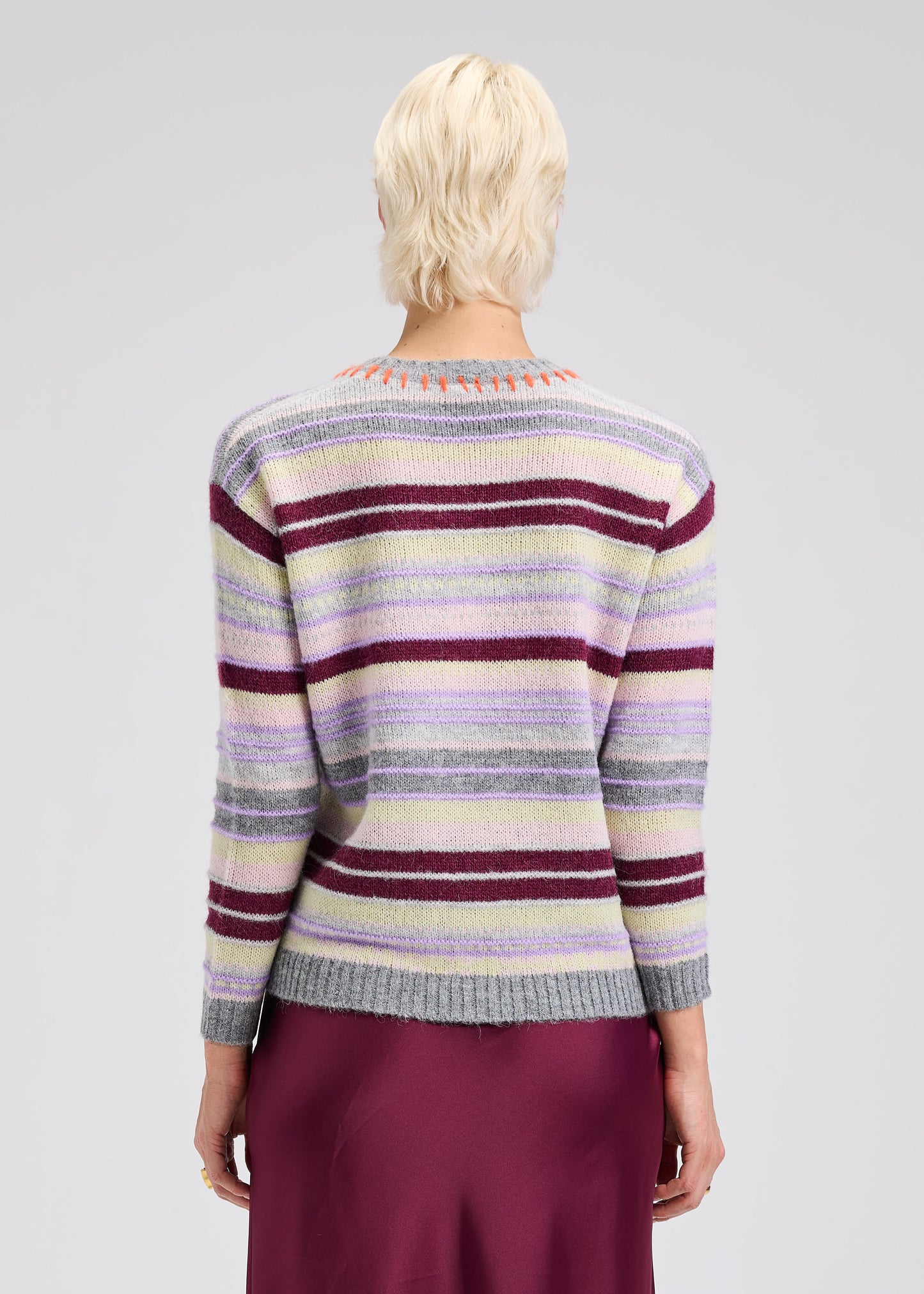 Cloud Stripe Sweater