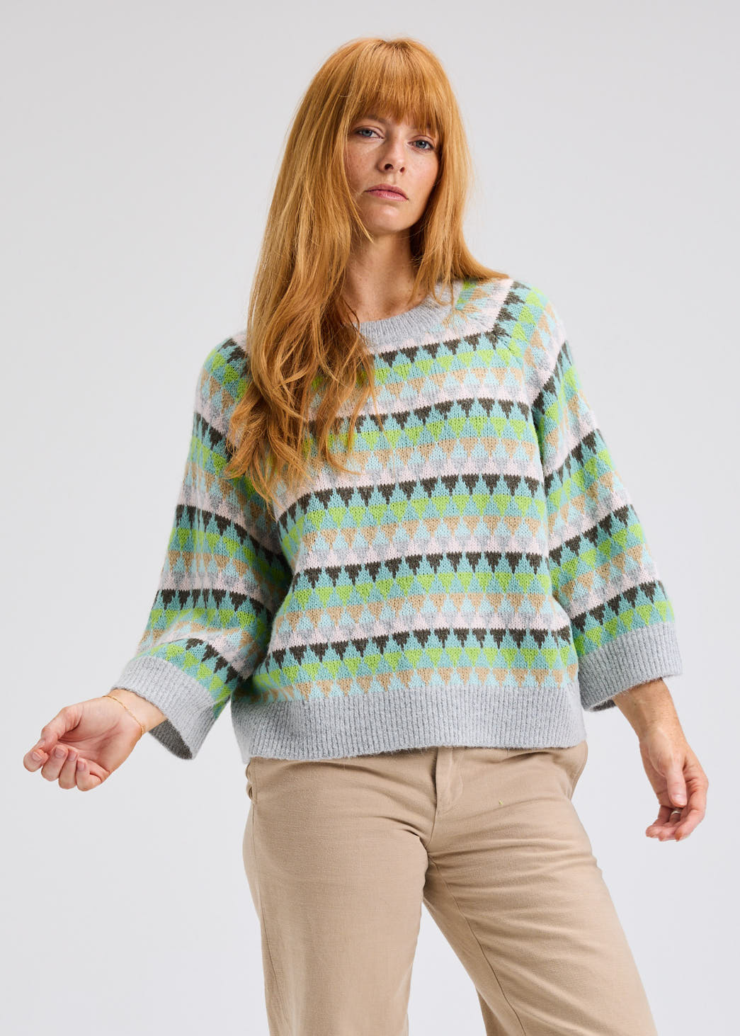 Marl Fairisle Sweater
