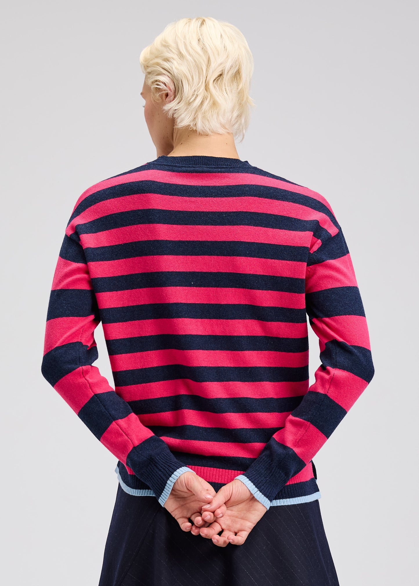 Denim Crew Sweater