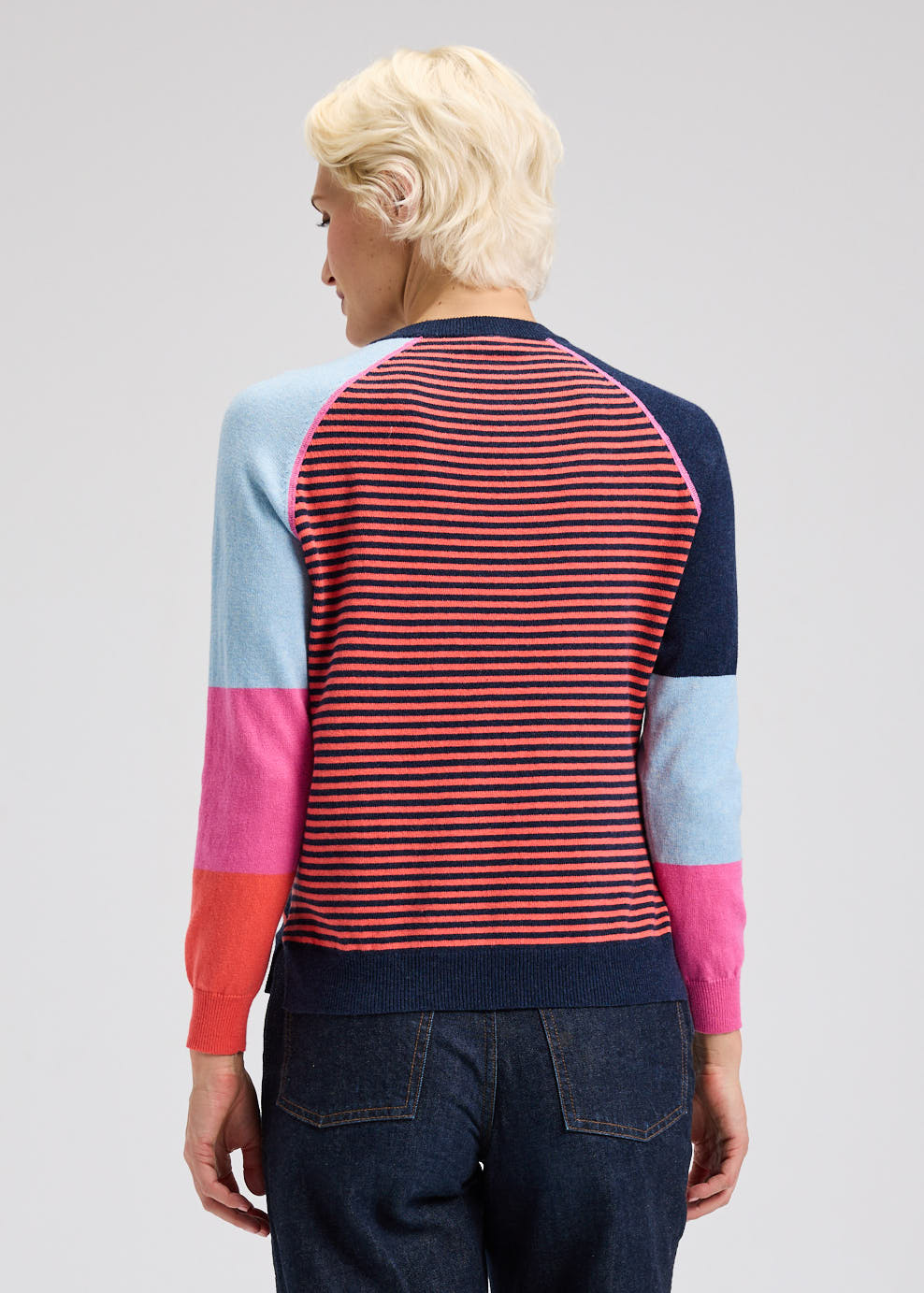 Denim Breton Sweater