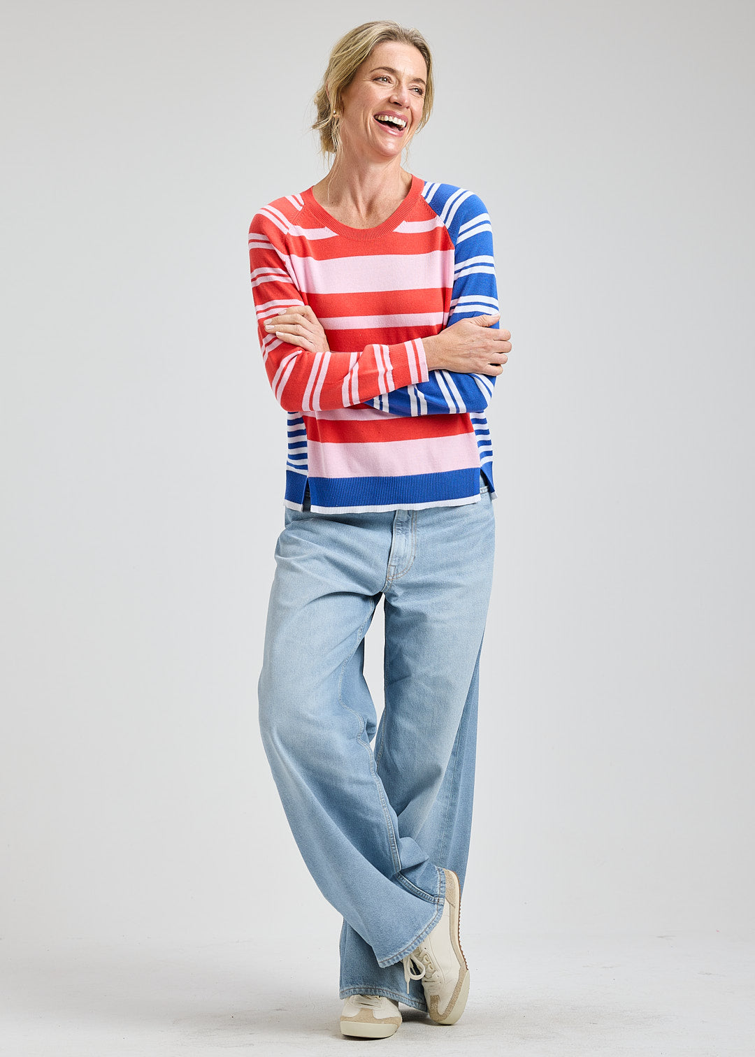 Evalina Sweater- RASPBERRY