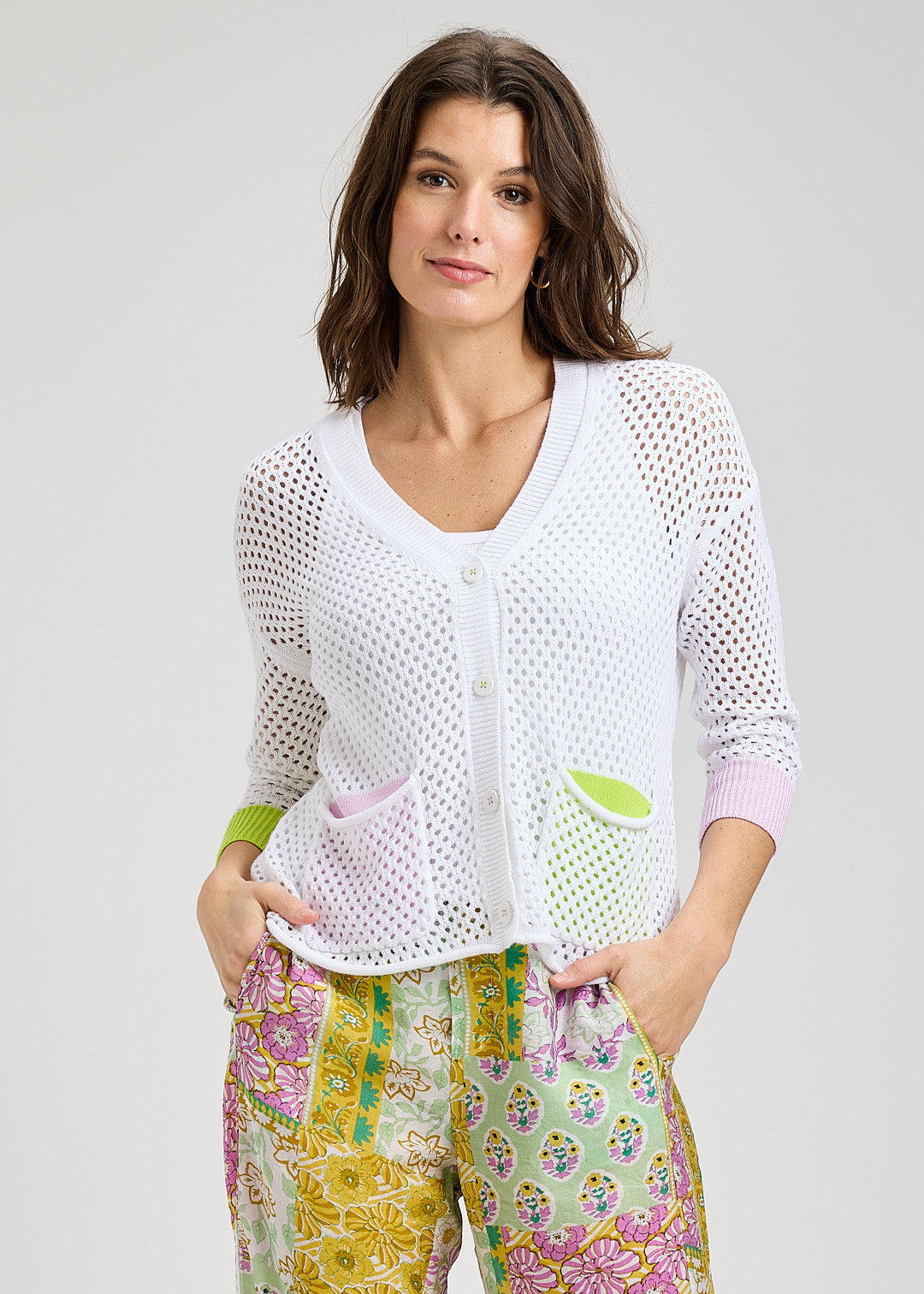 Hope Perforated Cardigan