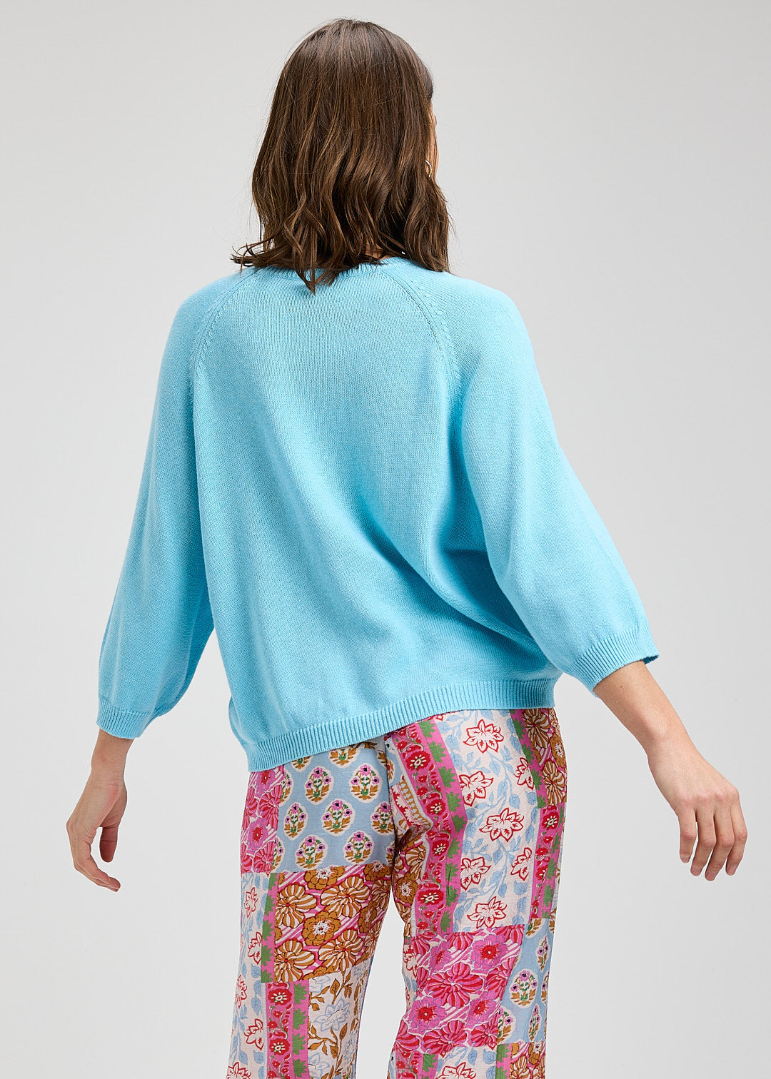 Jasmine Sweater- TURQUOISE