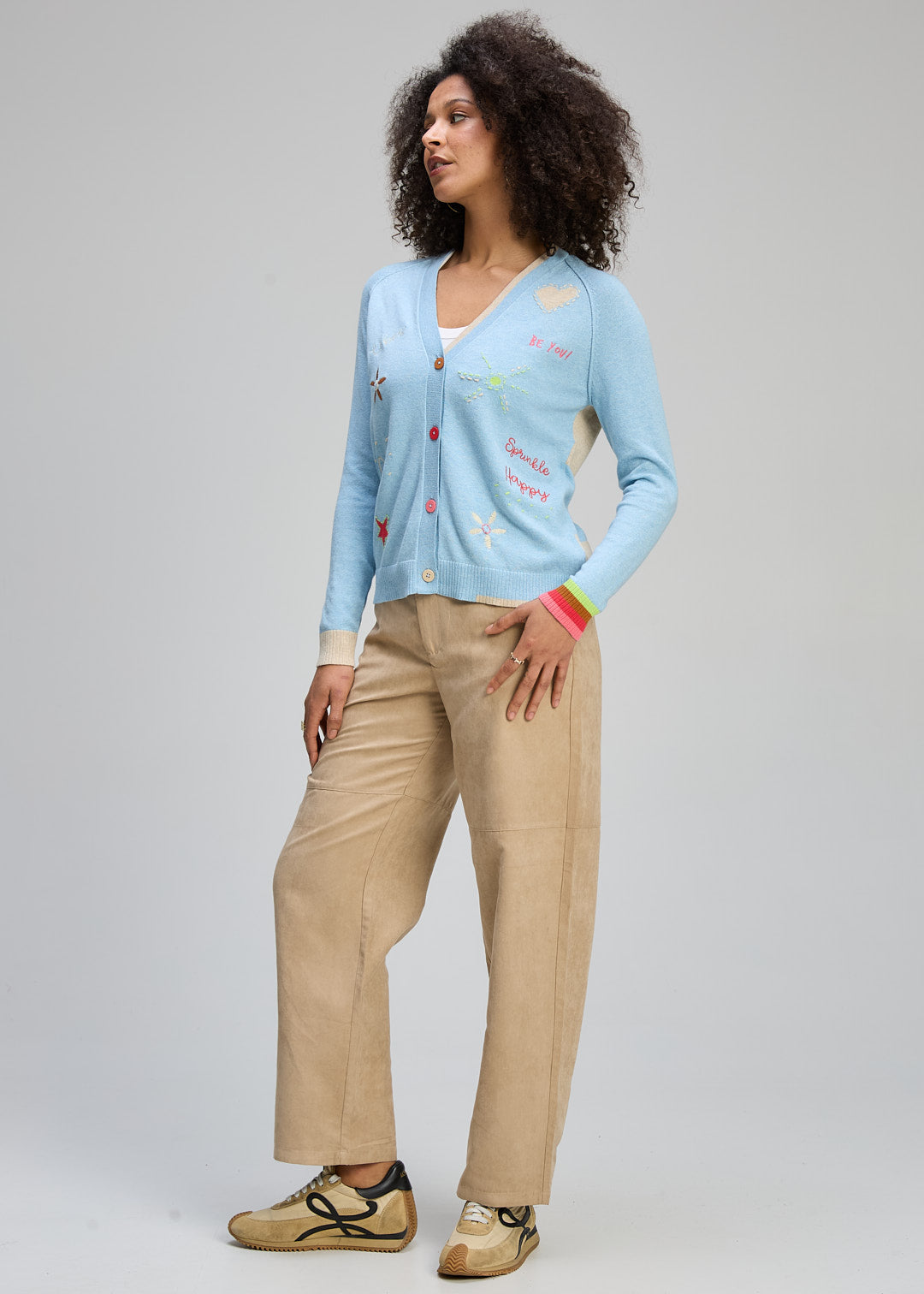 Dana Embroidered Cardigan