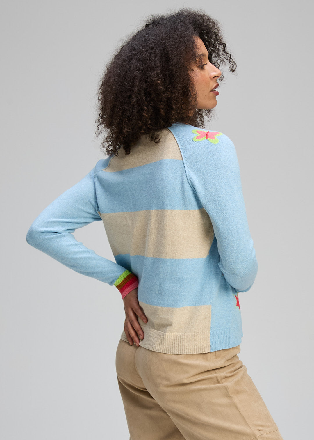 Dana Embroidered Cardigan