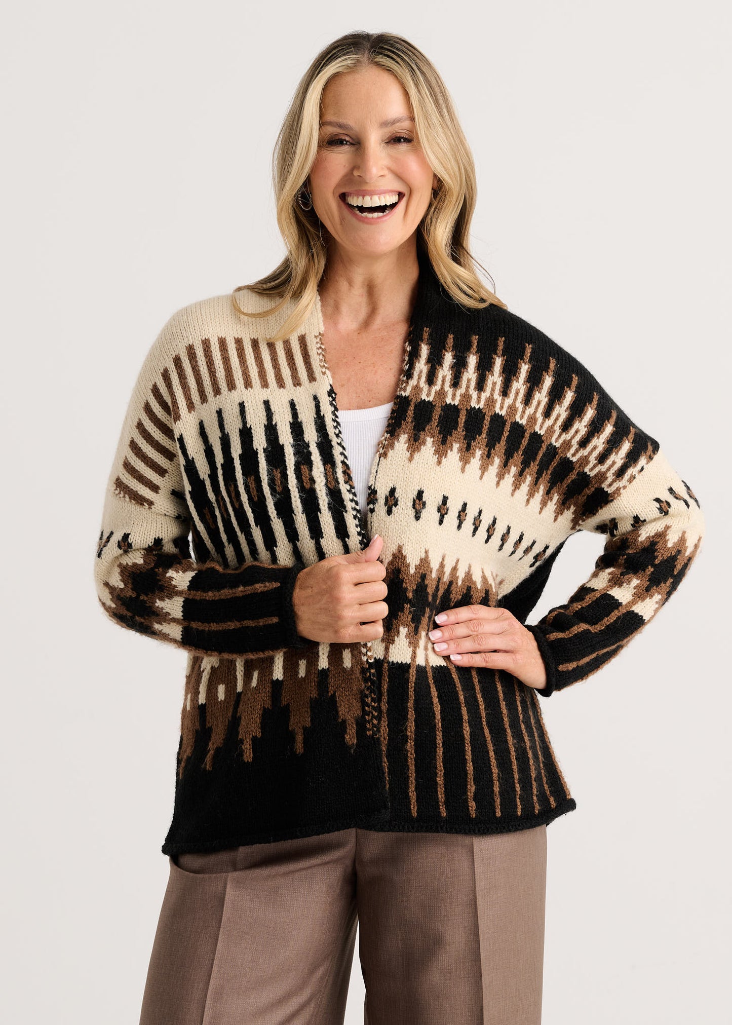 Lumi Jaquard Cardi