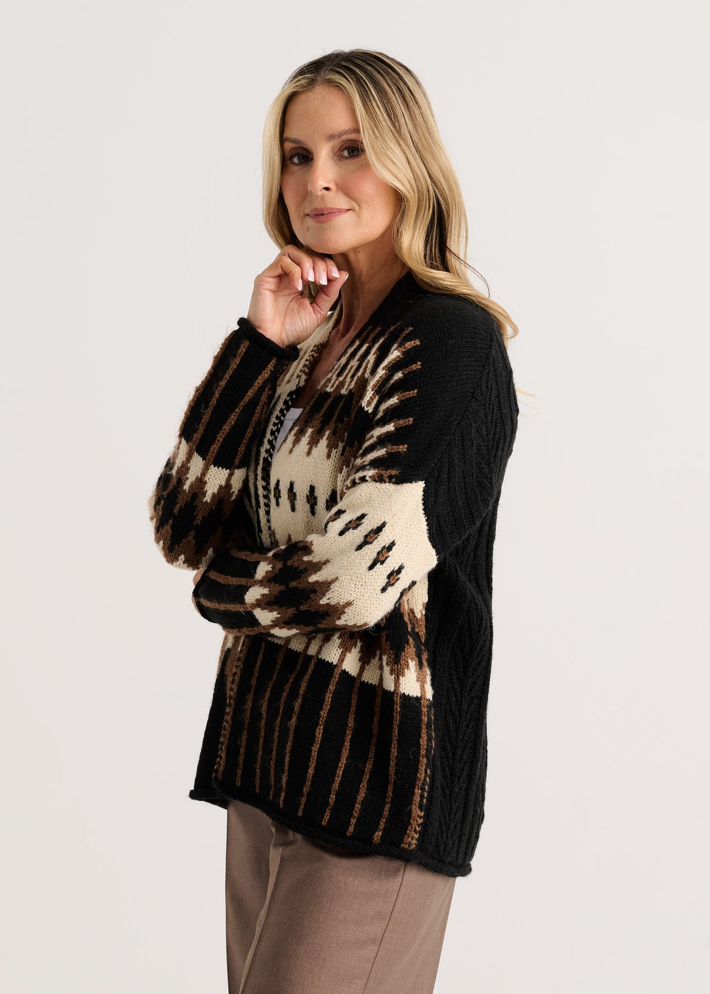 Lumi Jaquard Cardi