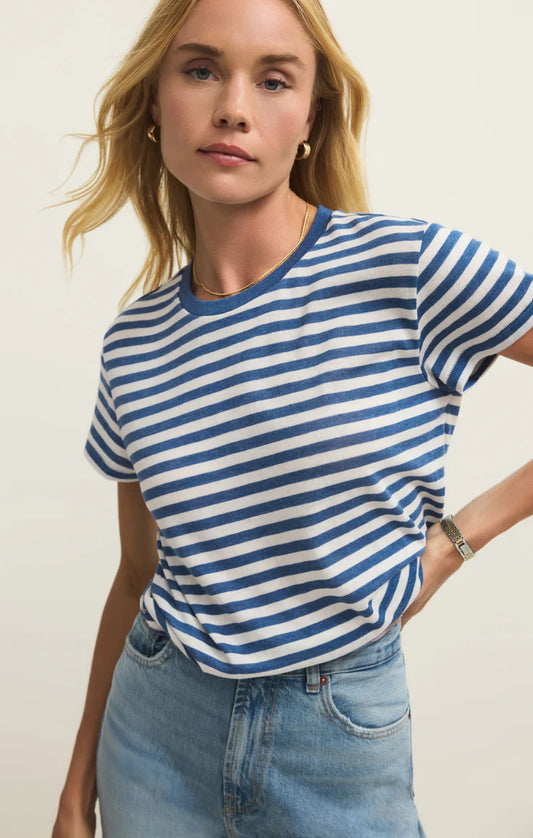 Tourist Airy Striped Tee