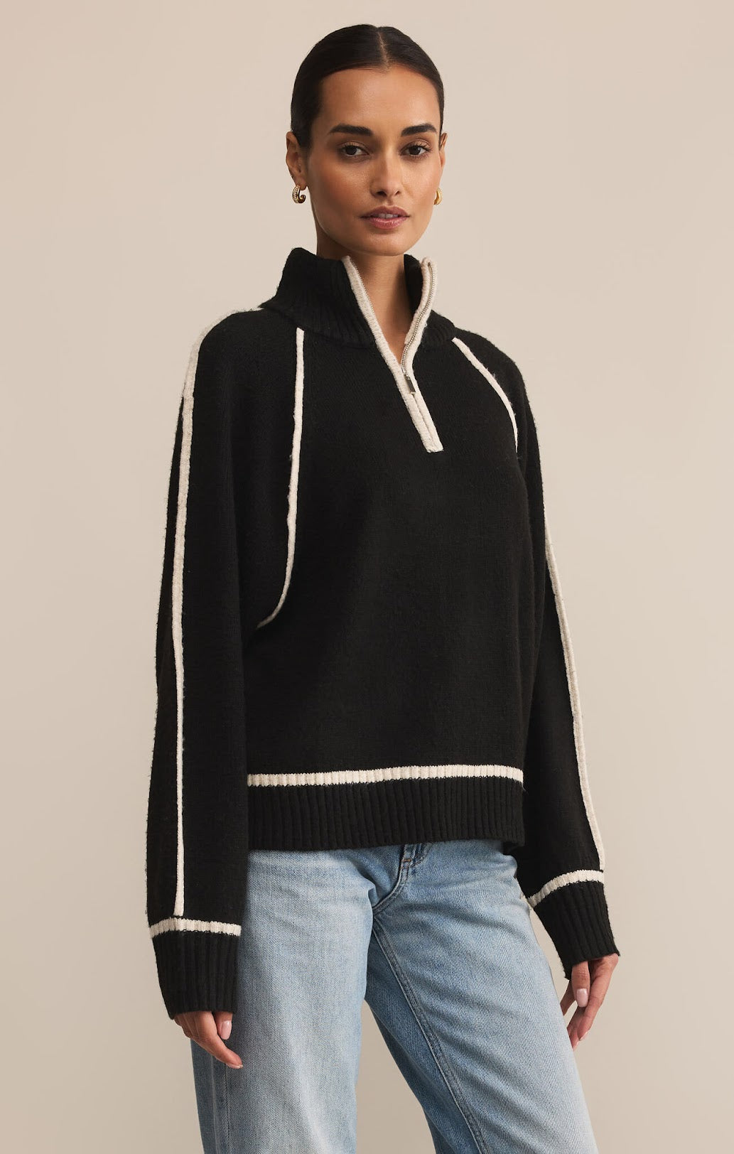 Alps Half Zip Sweater