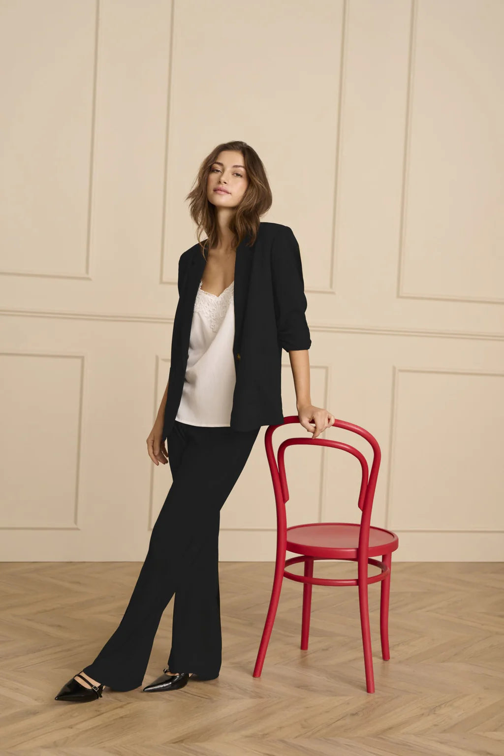 Anna Top- SNOW WHITE