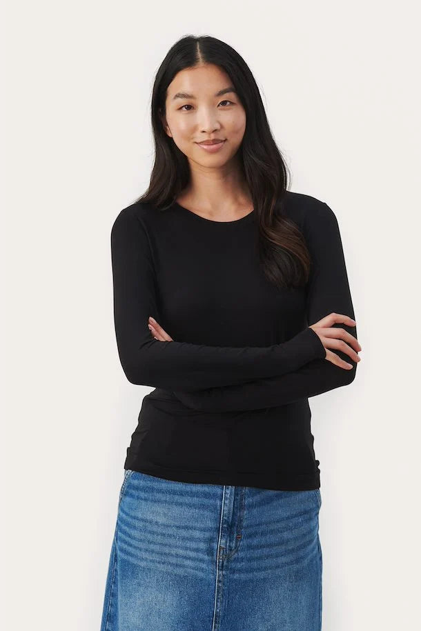 Emaja Long Sleeve- BLACK