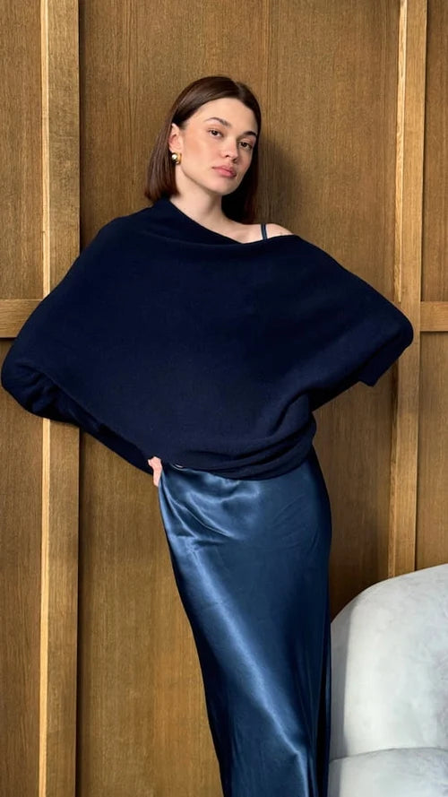 Natalie Sweater- NAVY